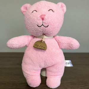 My First Bear‎ Pink Rattle Plush